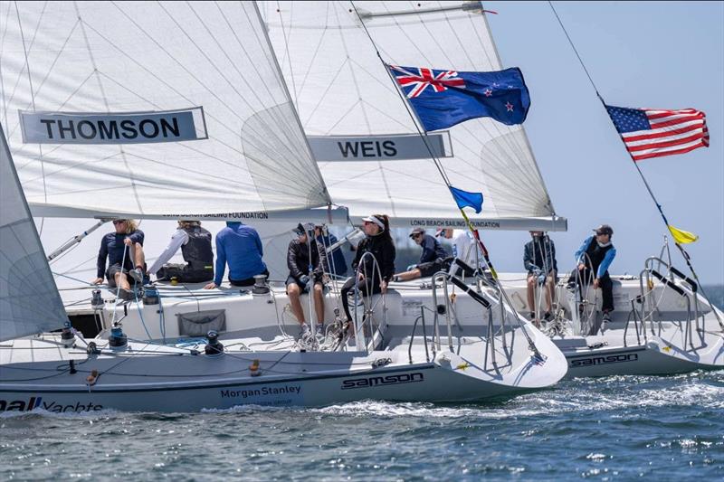 58th Congressional Cup day 2 photo copyright WMRT taken at Long Beach Yacht Club and featuring the Match Racing class
