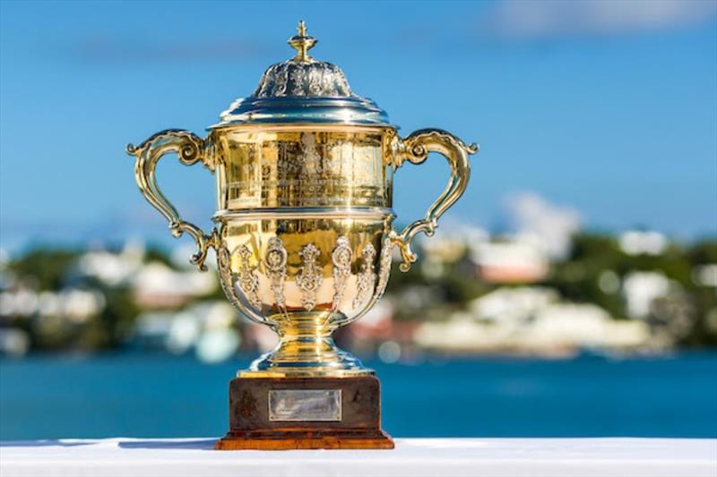 71st Bermuda Gold Cup trophy photo copyright Ian Roman / WMRT taken at Royal Bermuda Yacht Club and featuring the Match Racing class