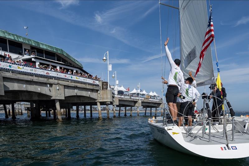 Congressional Cup photo copyright Ian Roman / WMRT taken at Long Beach Yacht Club and featuring the Match Racing class