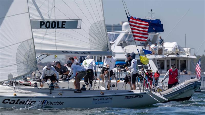 Chris Poole  (USA) #1 ranked on the World Match Racing Tour leads the line-up for the 2024 Congressional Cup photo copyright Congressional Cup taken at Long Beach Yacht Club and featuring the Match Racing class