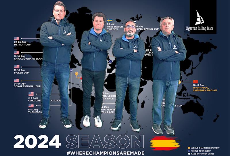 New Spanish team to enter World Tour Match Race circuit  photo copyright Cigarran Sailing Team taken at  and featuring the Match Racing class