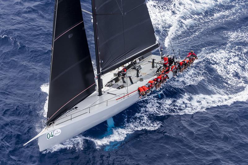 Two bullets Dieter Schön's Maxi 72 MOMO on day 3 of the Maxi Yacht Rolex Cup - photo © Rolex / Carlo Borlenghi