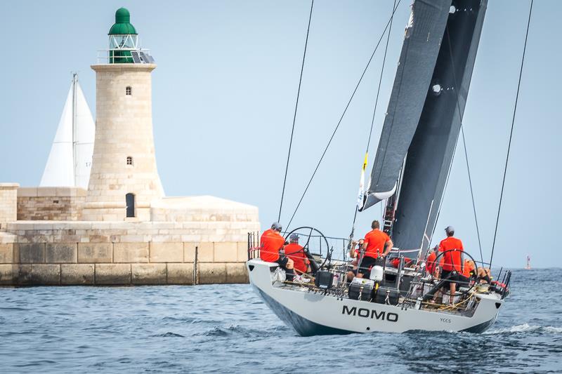 Momo in the Rolex Middle Sea Race - photo © RMYC / Samuel Scicluna Photography