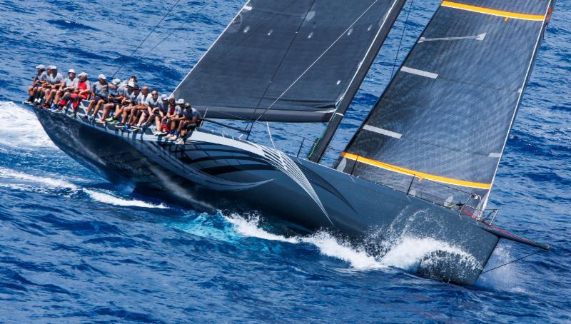 Current overall race winner and holder of the RORC Caribbean 600 Trophy: George Sakellaris, Maxi72 Proteus - photo © RORC / Tim Wright / Photoaction.com