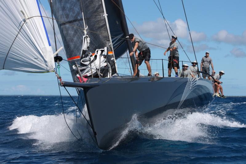 Proteus at Barbuda in the RORC Caribbean 600 photo copyright RORC / Tim Wright taken at Antigua Yacht Club and featuring the Maxi 72 Class class