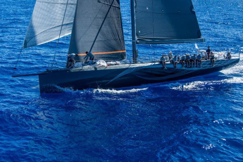 George Sakellaris' Maxi 72, Proteus in the RORC Caribbean 600 photo copyright RORC / ELWJ Photography taken at Antigua Yacht Club and featuring the Maxi 72 Class class