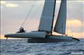 Olivier Vigoureux's trimaran Paradox finishes the RORC Caribbean 600 - photo &copy; Tim Wright / www.photoaction.com