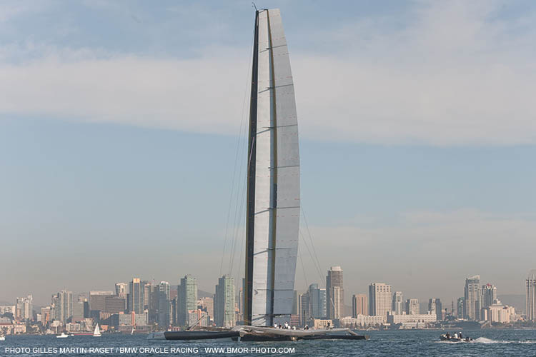 Bmw oracle racing wing sail #4