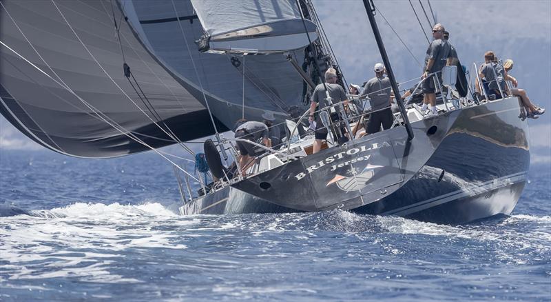 Bristolian on day 1 of the Frers Cup photo copyright Carlo Borlenghi taken at  and featuring the Maxi class