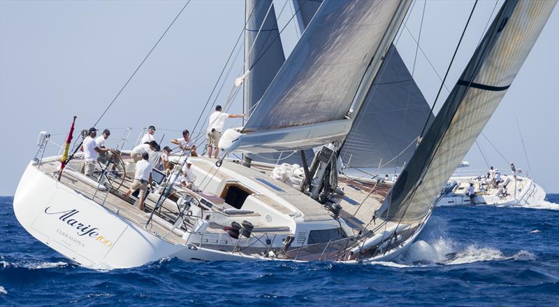 Alarife on day 2 of the Frers Cup photo copyright Carlo Borlenghi taken at  and featuring the Maxi class