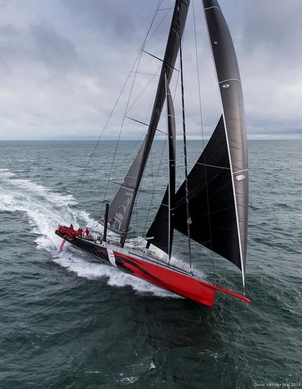 Comanche training for the Rolex Sydney Hobart Yacht Race photo copyright Onne van der Wal taken at  and featuring the Maxi class