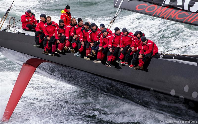 Comanche training for the Rolex Sydney Hobart Yacht Race photo copyright Onne van der Wal taken at  and featuring the Maxi class