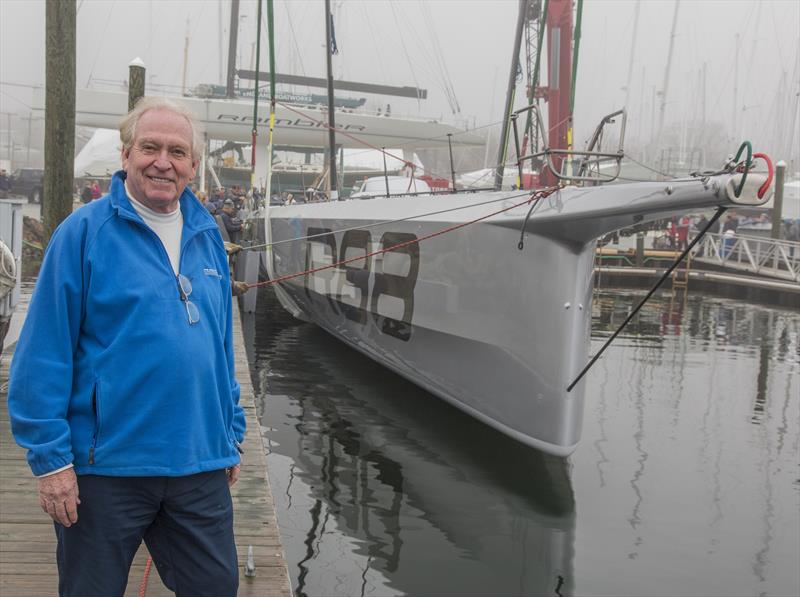 George David and his new Rambler photo copyright Daniel Forster - George Davi taken at  and featuring the Maxi class
