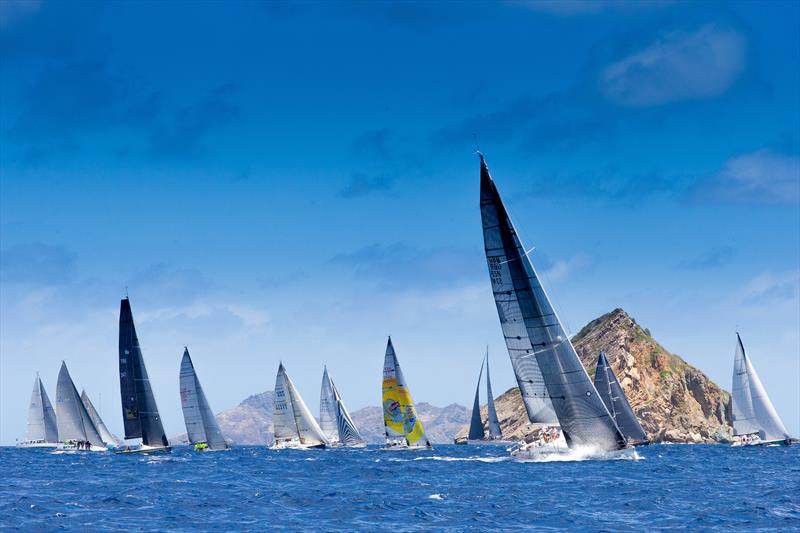 Phaedo3 during day 2 of Les Voiles de St. Barth photo copyright Christophe Jouany taken at  and featuring the Maxi class