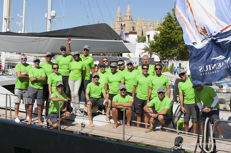 The 33m Win Win was in great form on day 1 of The Superyacht Cup in Palma - photo © Claire Matches / www.clairematches.com