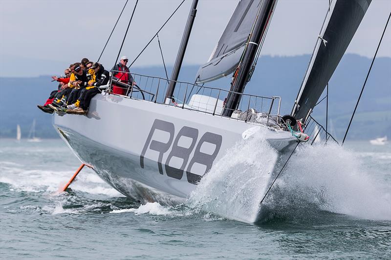 Rambler 88 declared overall handicap winner in Volvo Round Ireland Race photo copyright David Branigan / www.oceansport.ie taken at Wicklow Sailing Club and featuring the Maxi class
