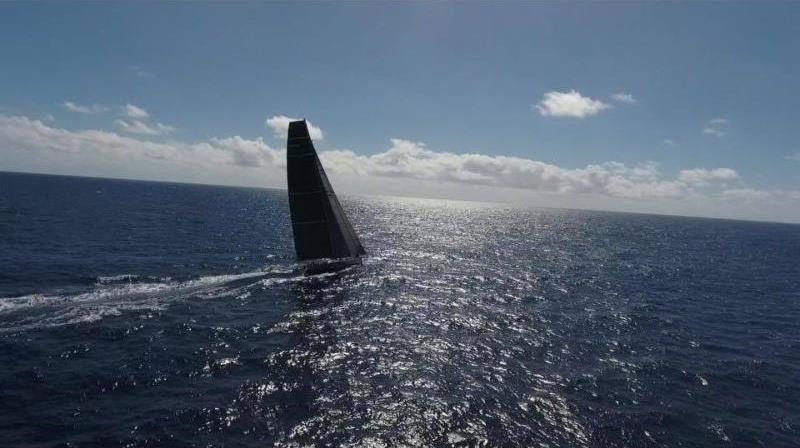 Leopard3, blessed with a steady breeze and trying to close in on Nomad IV's record in the RORC Transatlantic Race photo copyright RORC / Kolja Frase / Leopard3 taken at  and featuring the Maxi class