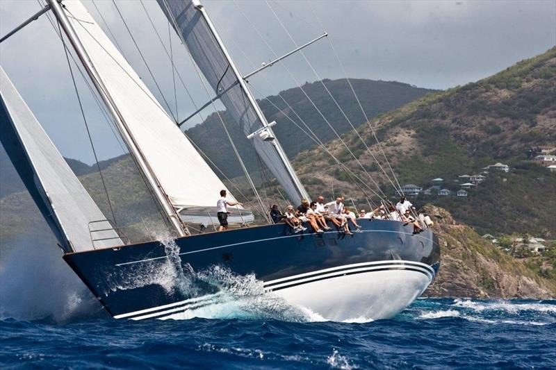 Peter Harrison's Sojana, winner of the Lord Nelson Trophy in 2011, will be back to compete in 2017 photo copyright Chris Odom taken at Antigua Yacht Club and featuring the Maxi class