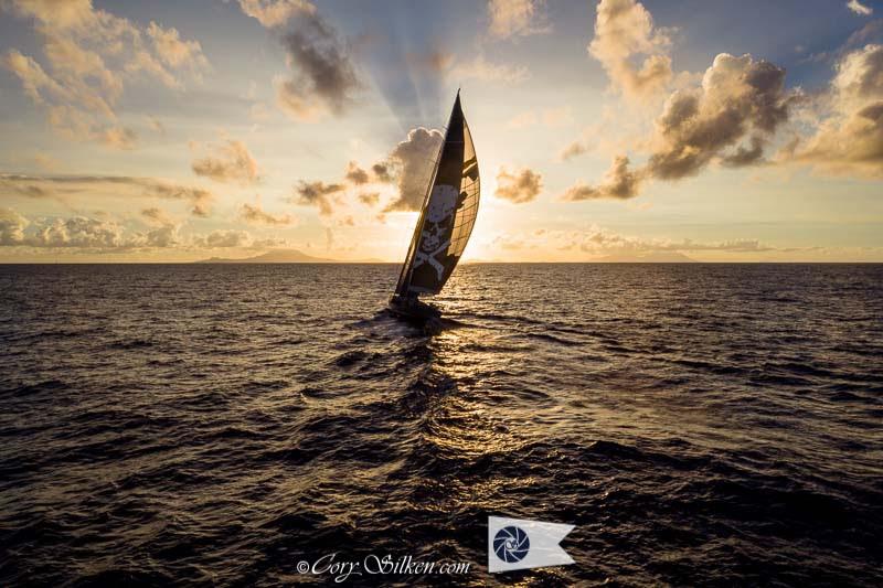 Photographer, Cory Silken is on board the Dixon 100, Danneskjold in the RORC Caribbean 600 photo copyright Cory Silken / www.corysilken.com taken at Antigua Yacht Club and featuring the Maxi class