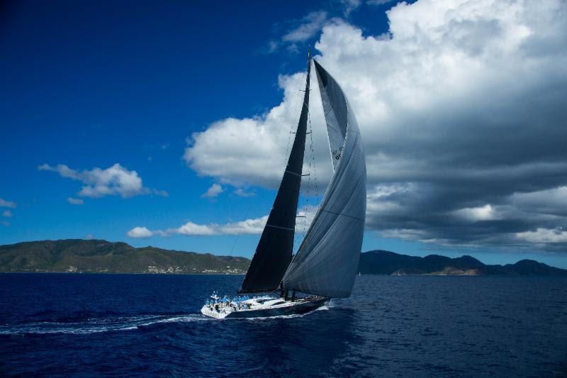 Mike Slade's Maxi, Leopard 3 in the RORC Caribbean 600 photo copyright RORC / ELWJ Photography taken at Antigua Yacht Club and featuring the Maxi class