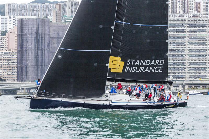 Standard Insurance Centennial starts the San Fernando Race photo copyright RHKYC / Guy Nowell taken at Royal Hong Kong Yacht Club and featuring the Maxi class