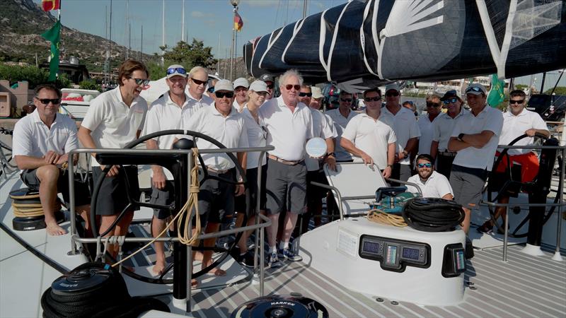 George David and the crew of 2016 IMA Boat of the Year, Rambler 88 photo copyright James Boyd / www.sailingintelligence.com taken at Royal Malta Yacht Club and featuring the Maxi class