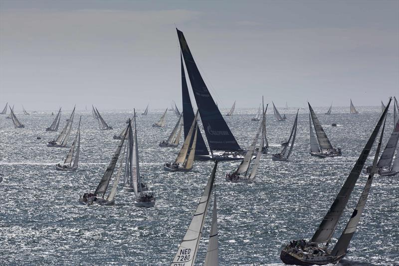 Rolex Fastnet Race 2013 start photo copyright Mark Lloyd / www.lloydimages.com taken at  and featuring the Maxi class
