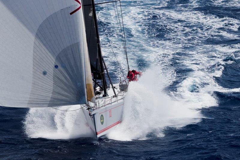 Wild Oats XI  in full flight - Rolex Sydney to Hobart Yacht Race 2017 photo copyright Rolex / Carlo Borlenghi taken at Cruising Yacht Club of Australia and featuring the Maxi class