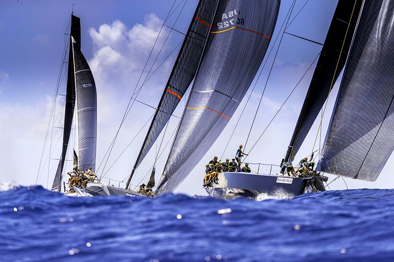 Les Voiles de Saint Barth photo copyright Christophe Jouany taken at Saint Barth Yacht Club and featuring the Maxi class