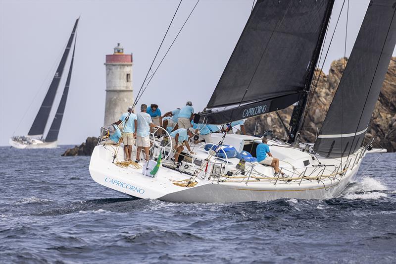 The ILC maxi Capricorno has now managed to break out a lead in Mini Maxi 2 - Maxi Yacht Rolex Cup photo copyright IMA / Studio Borlenghi taken at Yacht Club Costa Smeralda and featuring the Maxi class