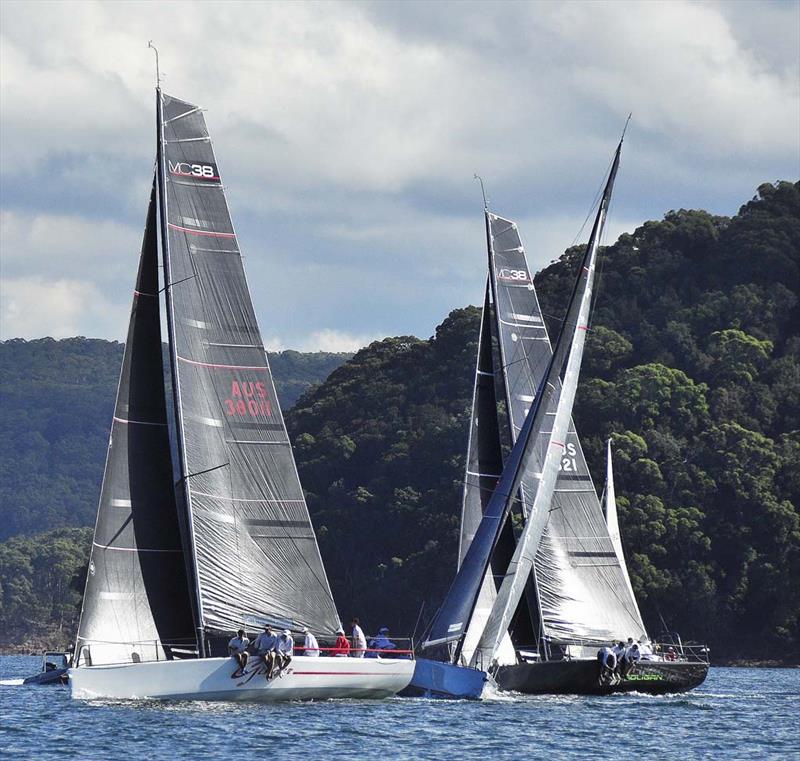 Day 2 of the 2015 MC38 Australian Championship photo copyright Bob Fowler taken at Royal Prince Alfred Yacht Club and featuring the MC38 class