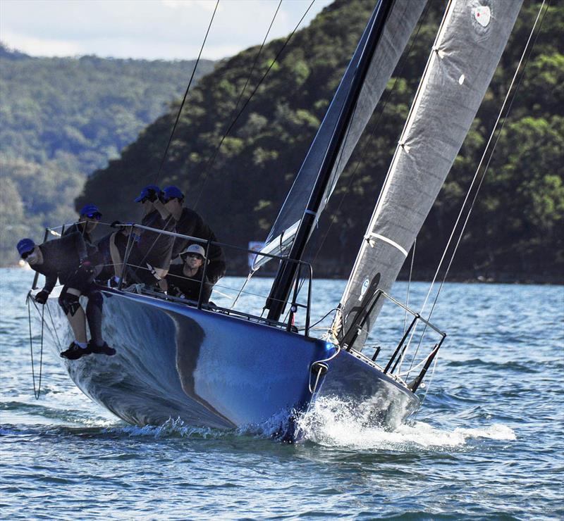 John Bacon's Dark Star on day 2 of the 2015 MC38 Australian Championship photo copyright Bob Fowler taken at Royal Prince Alfred Yacht Club and featuring the MC38 class