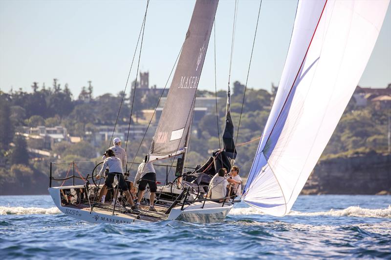 Maserati on day 1 of the MC38 Autumn Regatta photo copyright Michael Chittenden Photography taken at Middle Harbour Yacht Club and featuring the MC38 class