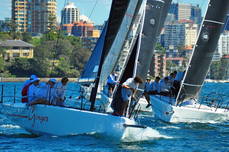 Ginger boat of the day on day 1 of the MC38 CYCA Spring Regatta photo copyright Bob Fowler taken at Cruising Yacht Club of Australia and featuring the MC38 class