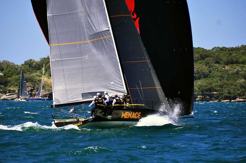 Pointscore leader Menace on day 1 of MC38 Summer Series Championship Act 2 in Sydney - photo © Bob Fowler