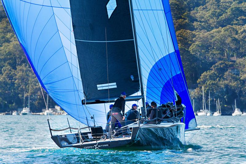 Dark Star 3rd in MC38 Winter Series Act 3 photo copyright KJT Sailing Photography taken at Royal Prince Alfred Yacht Club and featuring the MC38 class