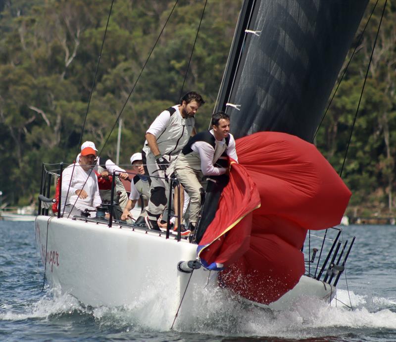 Ginger is third in MC38 2022 Season Act 1 on Pittwater photo copyright Rob McClelland taken at Royal Prince Alfred Yacht Club and featuring the MC38 class