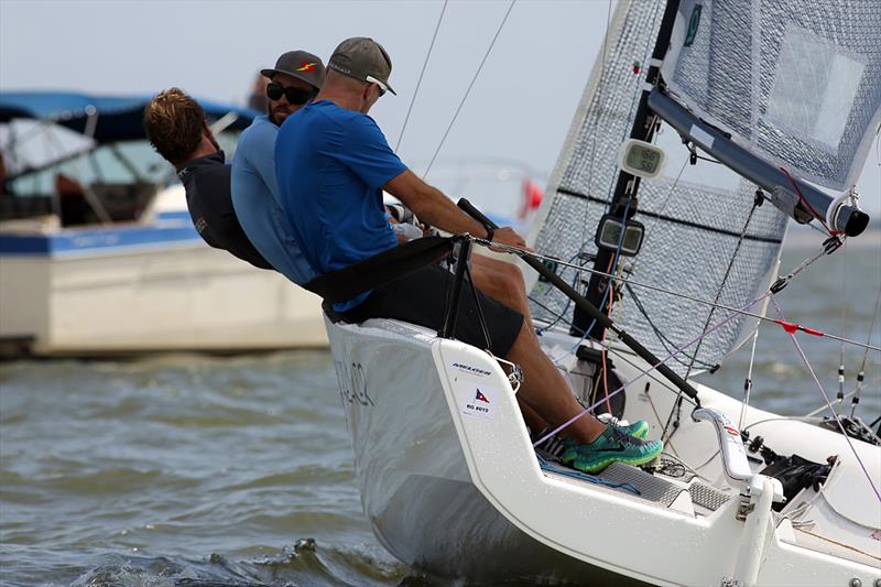 Melges 20s on day 2 of Charleston Race Week photo copyright JOY / IM20CA taken at Charleston Yacht Club and featuring the Melges 20 class