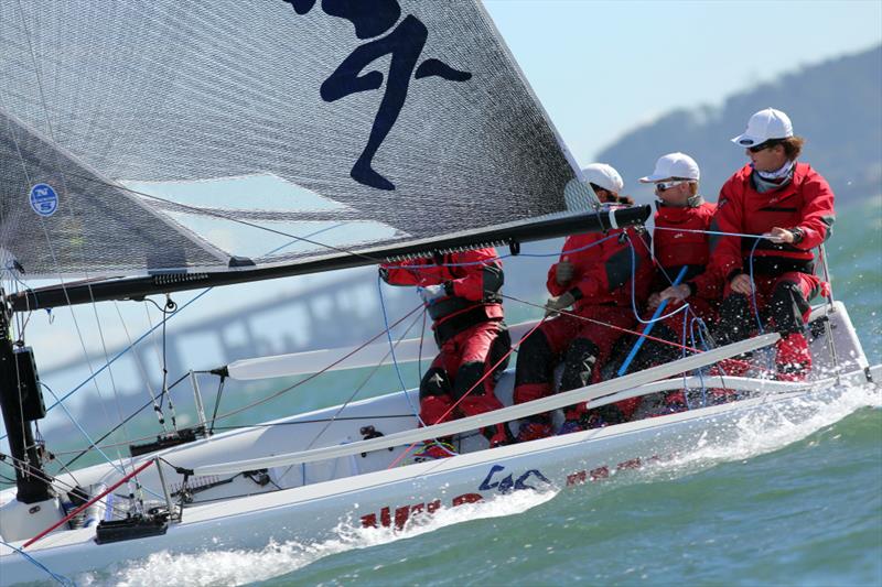 Liam Kilroy's Wildman on day 2 of the Audi Melges 20 Worlds photo copyright JOY / International Audi Melges 20 Class Association taken at San Francisco Yacht Club and featuring the Melges 20 class