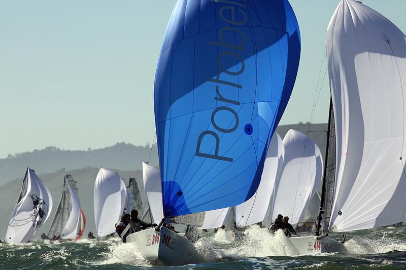 San Francisco Bay style on day 3 of the Audi Melges 20 Worlds photo copyright JOY / International Audi Melges 20 Class Association taken at San Francisco Yacht Club and featuring the Melges 20 class