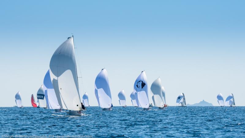 Melges 20 World Championship day 3 photo copyright Barracuda Communication taken at Club Nautico Scarlino and featuring the Melges 20 class