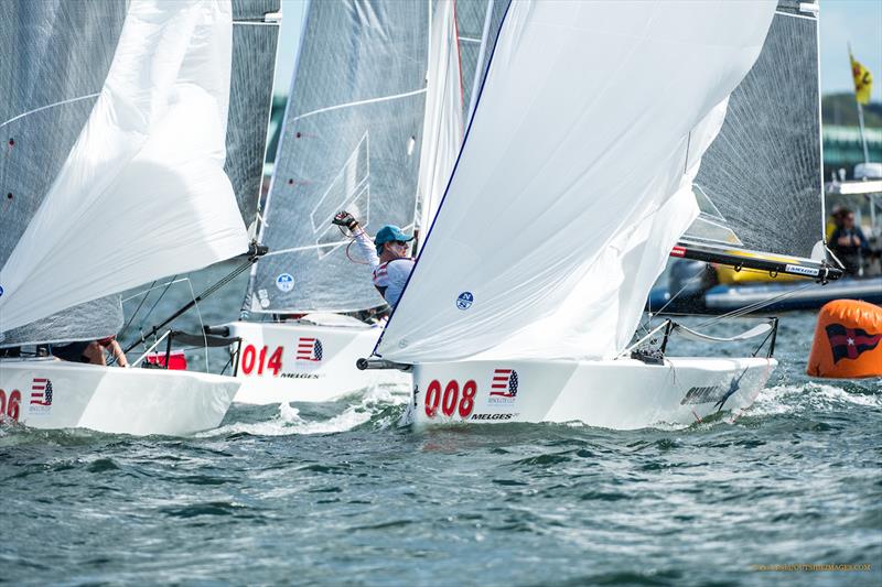 2016 Resolute Cup day 2 photo copyright Paul Todd / www.outsideimages.com taken at New York Yacht Club and featuring the Melges 20 class