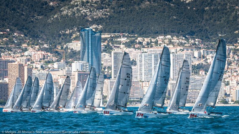 Melges 20s racing in Monaco - photo © Marina Semenova