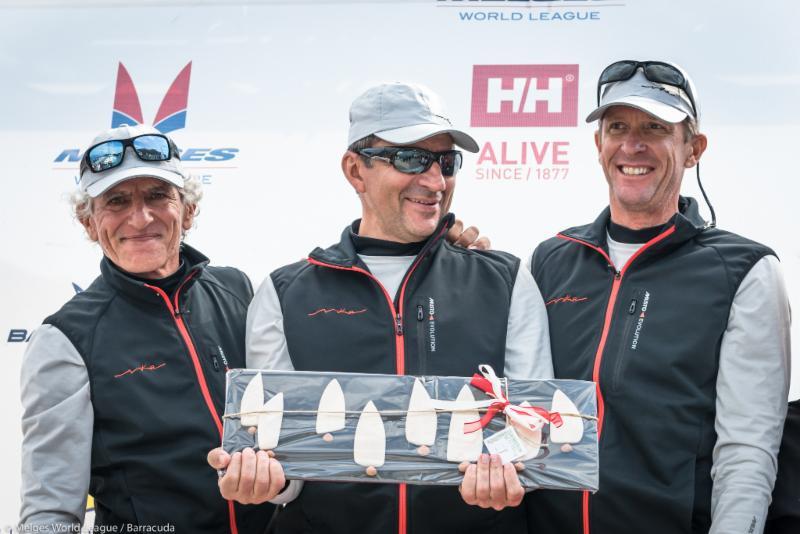 Melges 20 World League in Porto Venere prize giving photo copyright Melges 20 World League / Barracuda taken at  and featuring the Melges 20 class