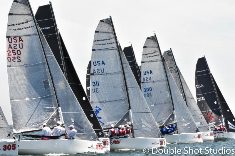 Melges 20 U.S. Nationals photo copyright Double Shot Studios taken at Sail Newport and featuring the Melges 20 class