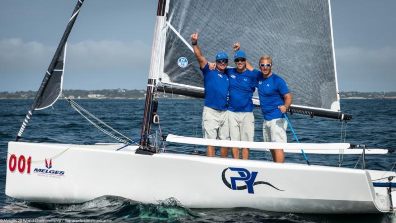 Drew Freides - PACIFIC YANKEE - (USA-300) wins the Melges 20 Worlds at Newport, R.I photo copyright Melges 20 World Championship / Barracuda communication taken at New York Yacht Club and featuring the Melges 20 class