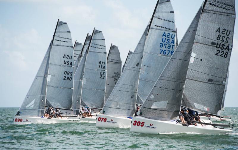 Day 1 – 2017-2018 Melges 20 Miami Winter Series photo copyright IM20CA taken at  and featuring the Melges 20 class