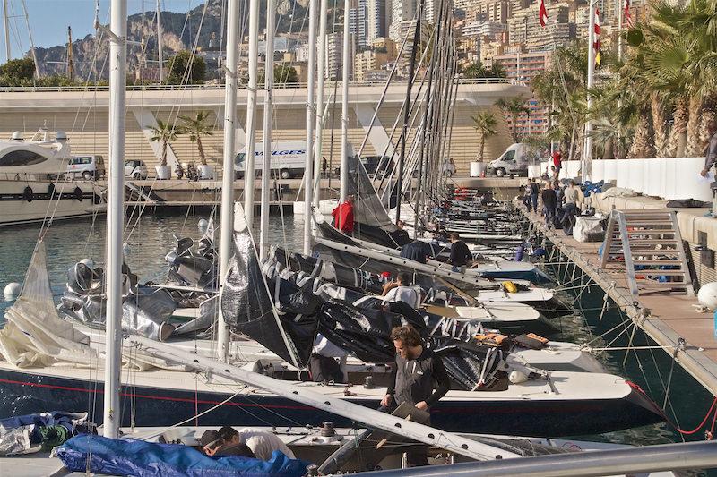 2018 34° Primo Cup 2018 Trophée Credit Suisse - Day 1 photo copyright Alexander Panzeri taken at Yacht Club de Monaco and featuring the Melges 20 class
