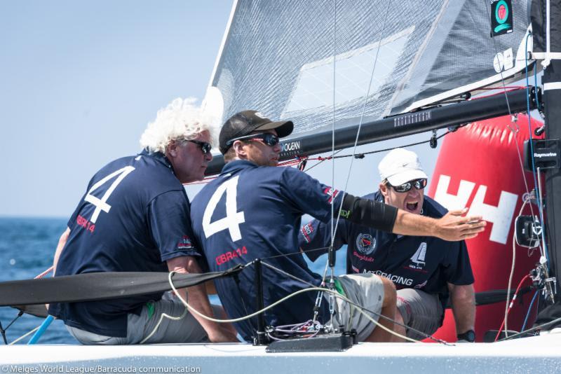 2018 Melges 20 World League, European Division, Forio d'Ischia  - Rob Wilber, CINGHIALE photo copyright Melges World League / Barracuda Communication taken at  and featuring the Melges 20 class