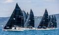 Melges 24 fleet on Day Two at the second event of the Melges 24 European Sailing Series 2022 in Trieste, Italy © IM24CA / Zerogradinord